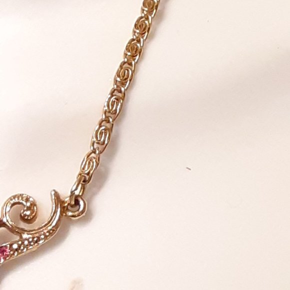 1928's gold tone faux pearl choker - Picture 5 of 7